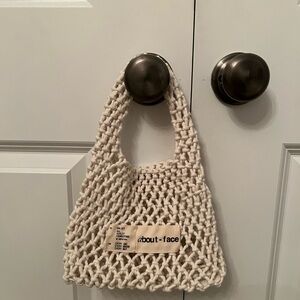 About-Face Mini Crochet Tote